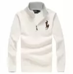 polo-ralph lauren pulls hommes 2019U chute hiver choi cheval 9203 blanc